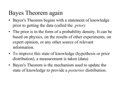 Bayes Theorem again