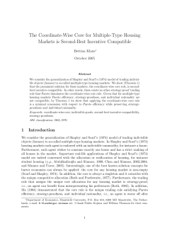 The Coordinate-Wise Core for Multiple