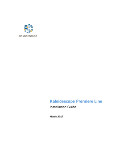 Installation Guide