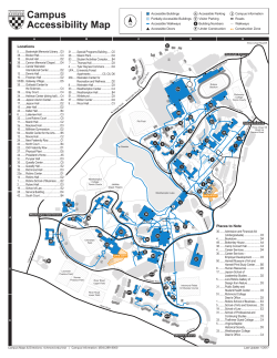 Campus Accessibility Map