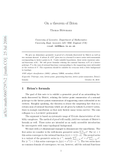 arXiv:math/0607297v2 [math.CO] 25 Jul 2006