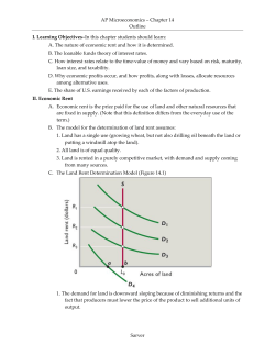AP Microeconomics &ndash; Chapter 14 Outline Sarver I - jb