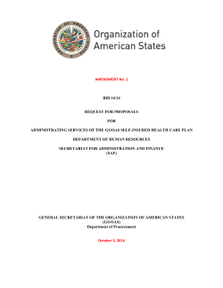 BID XX/12 - Organization of American States