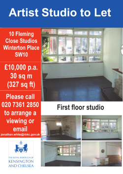 Artist Studio to Let - Royal Borough of Kensington and Chelsea