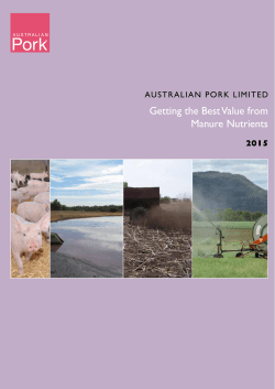 Getting the Best Value from Manure Nutrients