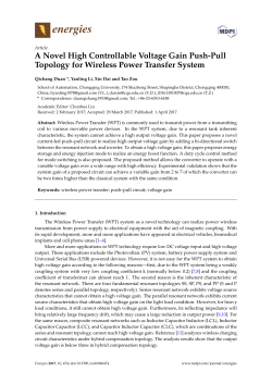 A Novel High Controllable Voltage Gain Push-Pull Topology