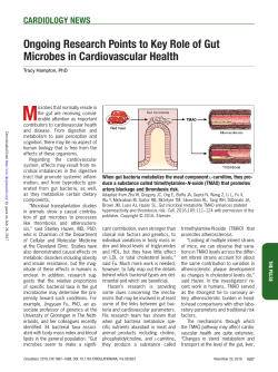 Ongoing Research Points to Key Role of Gut Microbes