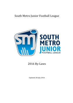 South Metro Junior Football League