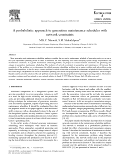 A probabilistic approach to generation