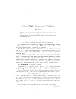 Actions of Higher Categories on C*-Algebras