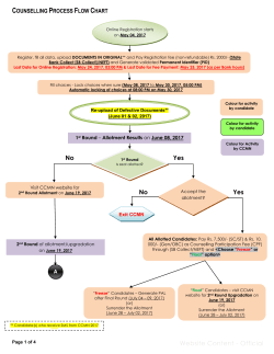 Flow Chart - CCMN 2017