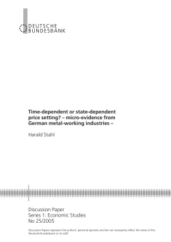 Time-dependent or state-dependent price setting?