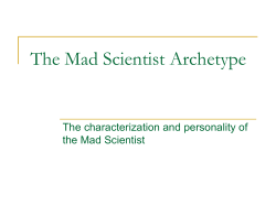 Frankenstein - The Mad Scientist powerpoint