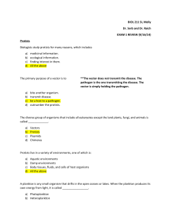 Exam 1 Review Key