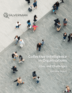 Collective Intelligence in Organisations