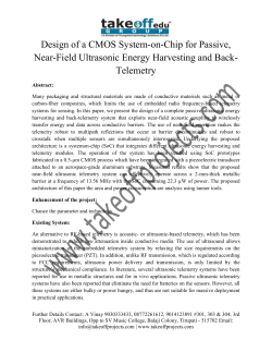 Design of a CMOS System-on-Chip for Passive, Near