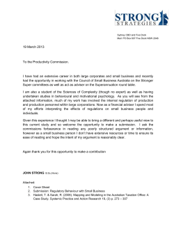 Strong Strategies Pty Ltd