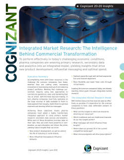 Integrated Market Research: The Intelligence Behind