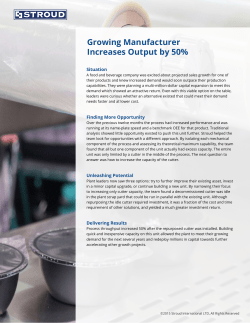 Growing Manufacturer Increases Output by 50%