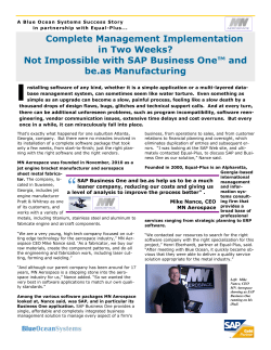 Complete Management Implementation in Two