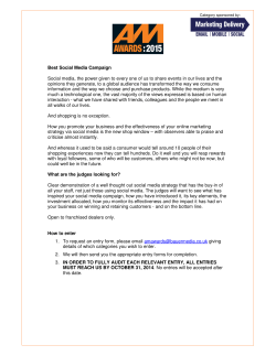 Best Social Media Campaign Social media, the power given to every