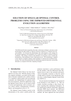 SOLUTION OF SINGULAR OPTIMAL CONTROL PROBLEMS
