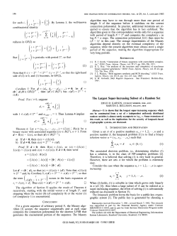 The Largest Super-Increasing Subset of a Random Set
