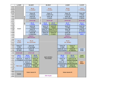 Lu 03/07 Ma 04/07 Me 05/07 Je 06/07 Ve 07/07 09:00 09:20 LA B
