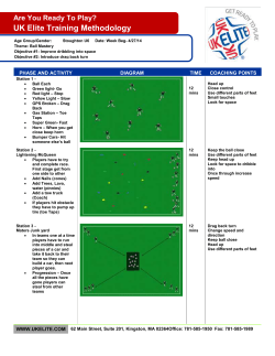 (Stations) - Stoughton Youth Soccer