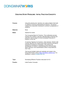 tool i: learning together about peer assisted learnng