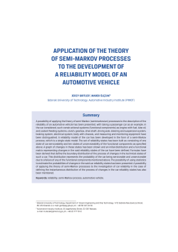 application of the theory of semi