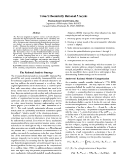 Toward Boundedly Rational Analysis