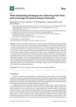 Node Scheduling Strategies for Achieving Full-View Area