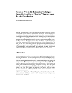 Posterior Probability Estimation Techniques Embedded in a Bayes
