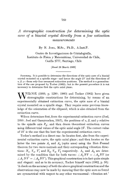 4 stereographic construction .for determining axes of a