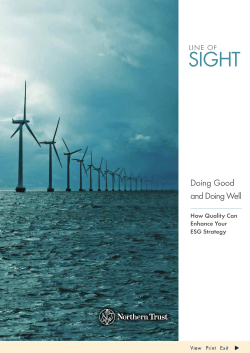 Doing Good and Doing Well