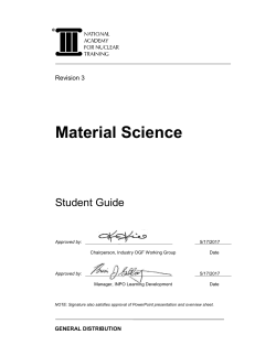 TLO 5 Describe Common Material Failure