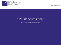 CMOP Assessment