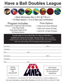 Have a Ball Doubles League