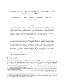 A unified approach to a priori estimates for