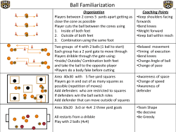 Ball Familiarization - LeagueAthletics.com
