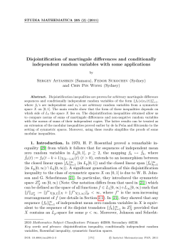 Disjointification of martingale differences and conditionally