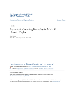 Asymptotic Counting Formulas for Markoff-Hurwitz Tuples