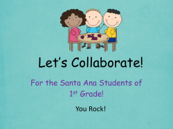 Let`s Collaboration Power point