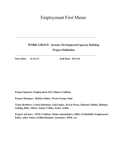 SysDevPlan3-5-14 - Employment First Maine