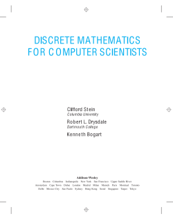 discrete mathematics for computer scientists