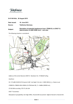 Seamcatstudy LTE BS vs DVB-T real case v1.1