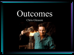 Outcome Point of Model Presentation