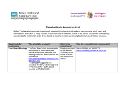 see Current Opportunities for Involvement