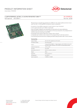 Produktinformationsblatt DLI-3240PS-X1